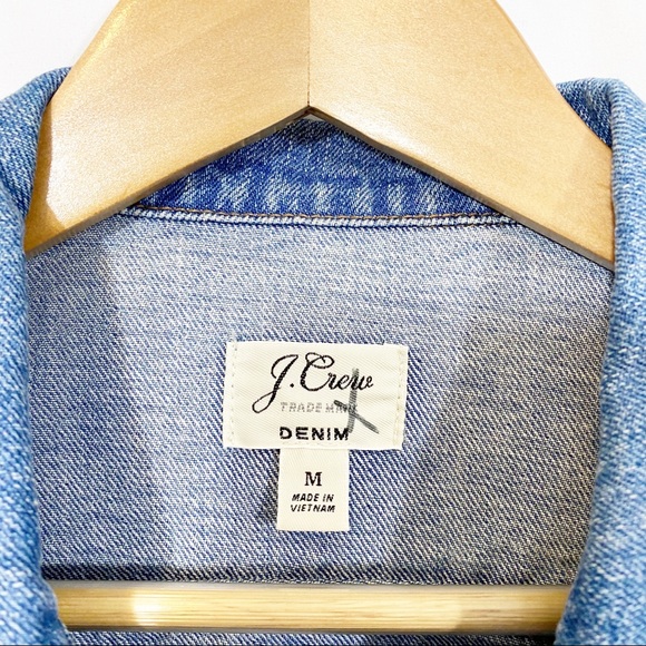 J. Crew Classic Denim Jean Jacket - Picture 10 of 12